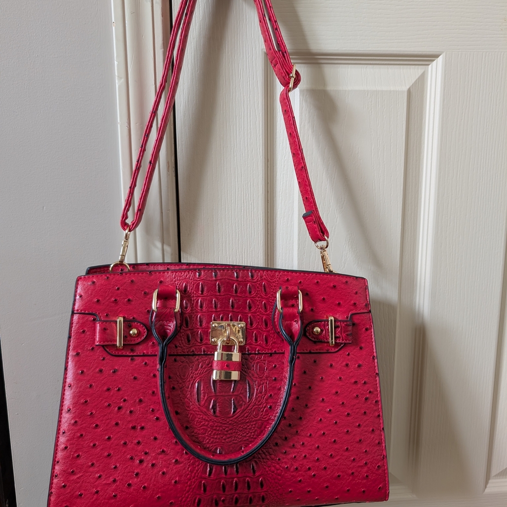 Elegant Red Handbag